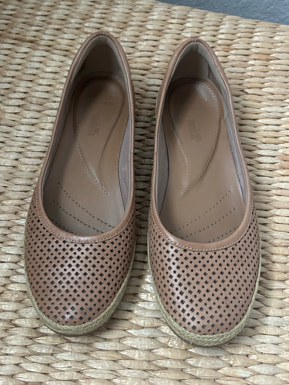 Clarks Espadrille Ballet Flat - Brown